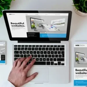 basic landing page website